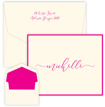 Luna Thermography Printed Note Cards by Embossed Graphics Luna Thermography Printed Note Cards by Embossed Graphics