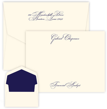 Atlantis Correspondence Cards by Embossed Graphics Atlantis Correspondence Cards by Embossed Graphics