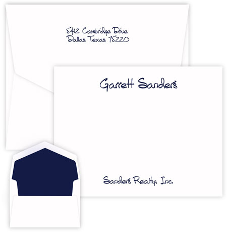 Anthony Studio Correspondence Cards by Embossed Graphics Anthony Studio Correspondence Cards by Embossed Graphics