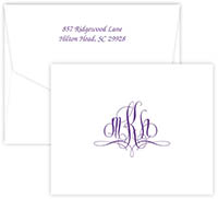 Delavan Folded Note Cards by Embossed Graphics