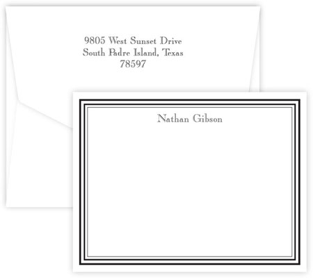 Colonial Correspondence Cards by Embossed Graphics Colonial Correspondence Cards by Embossed Graphics
