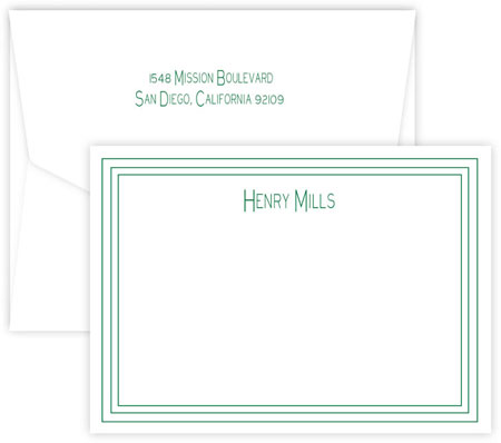 Balsam Correspondence Cards by Embossed Graphics