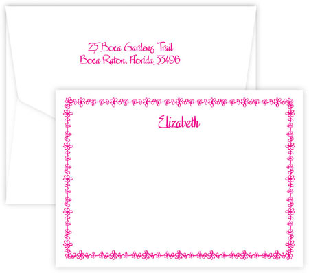 Flora Correspondence Cards by Embossed Graphics Flora Correspondence Cards by Embossed Graphics