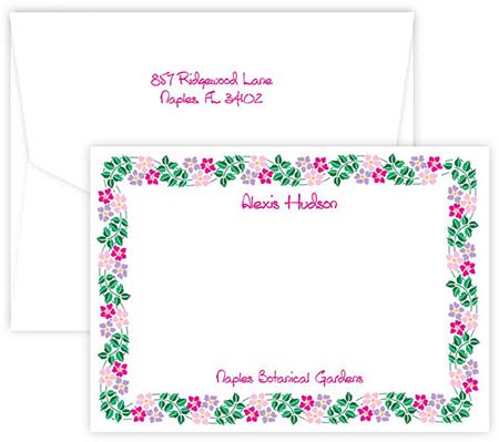 Spring Bloom Correspondence Cards by Embossed Graphics Spring Bloom Correspondence Cards by Embossed Graphics