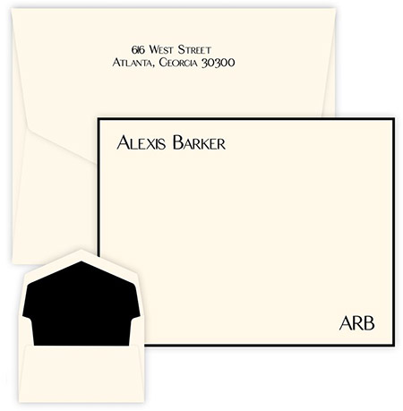 Modern City Correspondence Cards by Embossed Graphics Modern City Correspondence Cards by Embossed Graphics