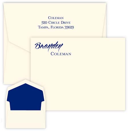 Ovation Correspondence Cards by Embossed Graphics