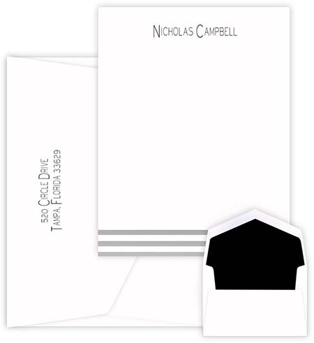 Anthem Correspondence Cards by Embossed Graphics Anthem Correspondence Cards by Embossed Graphics