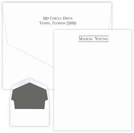 Montgomery Apex Correspondence Cards by Embossed Graphics Montgomery Apex Correspondence Cards by Embossed Graphics