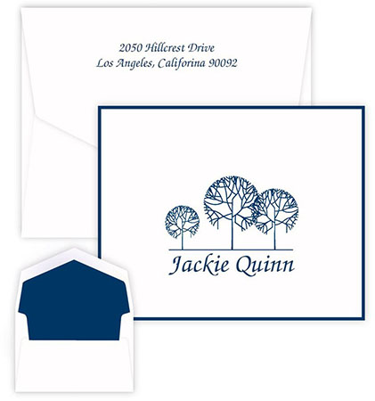 Arbor Note Cards by Embossed Graphics Arbor Note Cards by Embossed Graphics