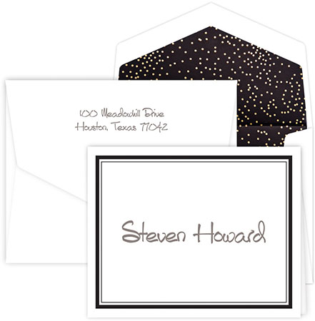 Regal Collection - Chestnut Note Cards by Embossed Graphics Regal Collection - Chestnut Note Cards by Embossed Graphics