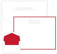 Canyon Embossed Correspondence Cards by Embossed Graphics