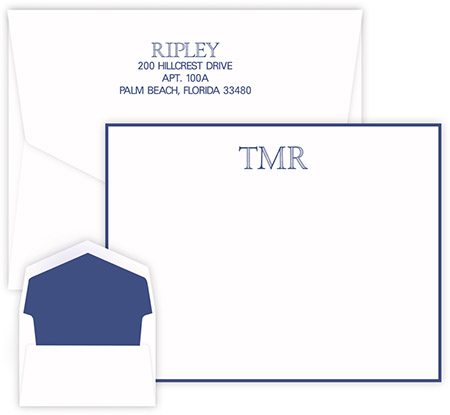 Carolina Correspondence Cards by Embossed Graphics