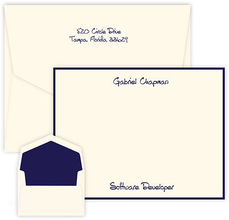 Highland Apex Correspondence Cards by Embossed Graphics