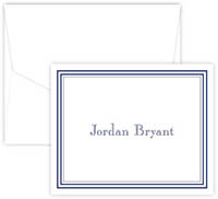 Colonial Folded Note Cards by Embossed Graphics