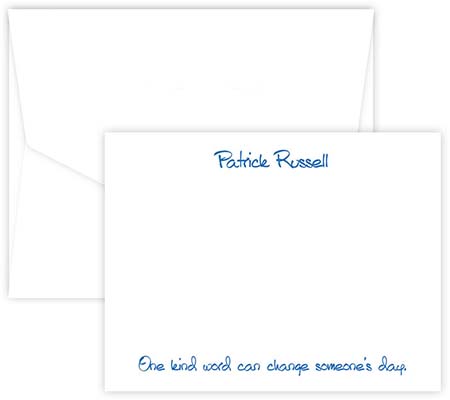 Highland Correspondence Cards by Embossed Graphics