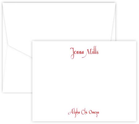 Casual Correspondence Cards by Embossed Graphics