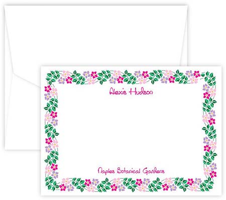 Spring Bloom Correspondence Cards by Embossed Graphics