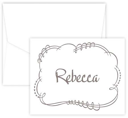 Whimsical Folded Note Cards by Embossed Graphics Whimsical Folded Note Cards by Embossed Graphics