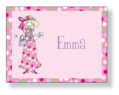 Inkwell - Folded Note Stationery (Little Lady) Inkwell - Folded Note Stationery (Little Lady)