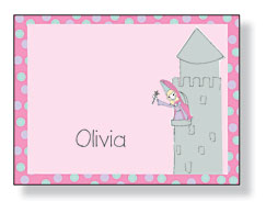 Inkwell - Folded Note Stationery (Castle Princess) Inkwell - Folded Note Stationery (Castle Princess)