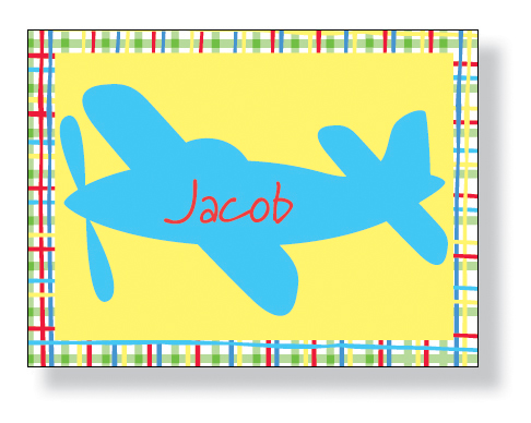 Inkwell - Folded Note Stationery (Airplane) Inkwell - Folded Note Stationery (Airplane)