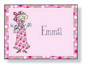 Inkwell - Folded Note Stationery (Little Lady)