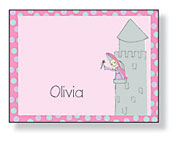 Inkwell - Folded Note Stationery (Castle Princess)