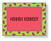Inkwell - Folded Note Stationery (Ladybugs)