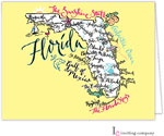 Inviting Co. - Stationery/Thank You Notes (Florida Map)