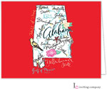 Inviting Co. - Stationery/Thank You Notes (Alabama Map)