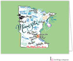 Inviting Co. - Stationery/Thank You Notes (Minnesota Map)