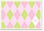 Chatsworth Just Exquisite - Stationery/Thank You Notes (Pink Argyle)