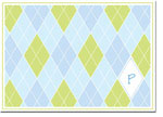 Chatsworth Just Exquisite - Stationery/Thank You Notes (Blue Argyle)