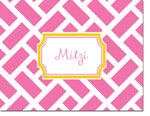 Chatsworth Just Exquisite - Stationery/Thank You Notes (Pink Chippendale)