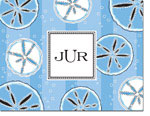Chatsworth Just Exquisite - Stationery/Thank You Notes (Blue Sand Dollars)