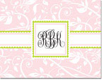 Chatsworth Just Exquisite - Stationery/Thank You Notes (Pink Damask)