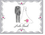 Chatsworth Just Exquisite - Stationery/Thank You Notes (Slim Bride and Groom)
