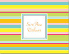 Chatsworth Just Exquisite - Stationery/Thank You Notes (Crazy for Colors Stripes)