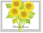 Chatsworth Just Exquisite - Stationery/Thank You Notes (Sunflowers)