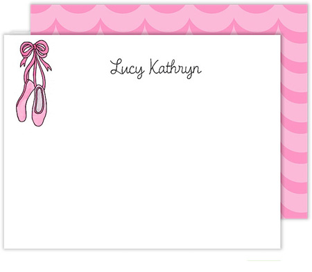 Stationery/Thank You Notes by Kelly Hughes Designs (Ballerina Girl)