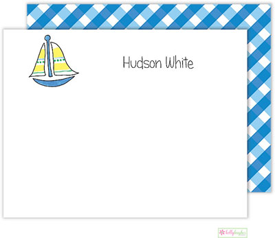 Stationery/Thank You Notes by Kelly Hughes Designs (Sailboat)
