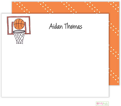 Stationery/Thank You Notes by Kelly Hughes Designs (Basketball Star)