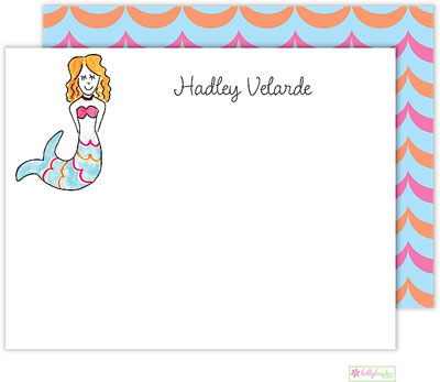 Stationery/Thank You Notes by Kelly Hughes Designs (Mermaid)