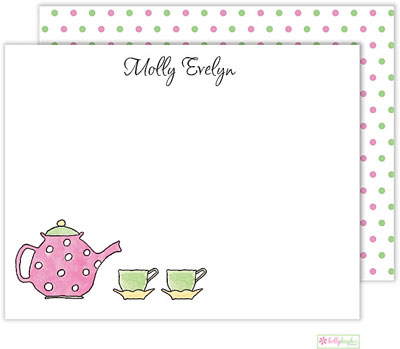 Stationery/Thank You Notes by Kelly Hughes Designs (Teapot)