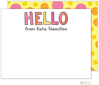 Stationery/Thank You Notes by Kelly Hughes Designs (Hello My Name Is)