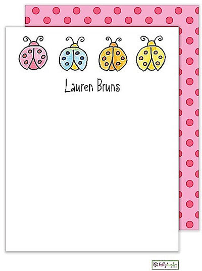 Stationery/Thank You Notes by Kelly Hughes Designs (Lucky Ladybugs)