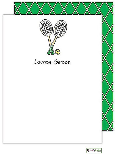 Stationery/Thank You Notes by Kelly Hughes Designs (Tennis Pro) Stationery/Thank You Notes by Kelly Hughes Designs (Tennis Pro)
