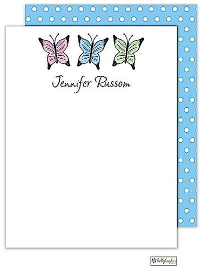 Stationery/Thank You Notes by Kelly Hughes Designs (Butterfly Garden)
