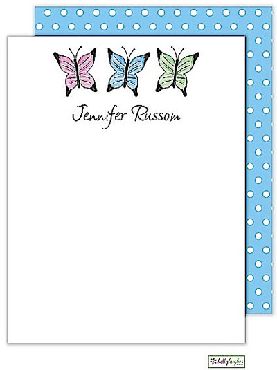 Stationery/Thank You Notes by Kelly Hughes Designs (Butterfly Garden) Stationery/Thank You Notes by Kelly Hughes Designs (Butterfly Garden)