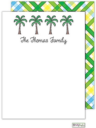 Stationery/Thank You Notes by Kelly Hughes Designs (Palm Paradise)